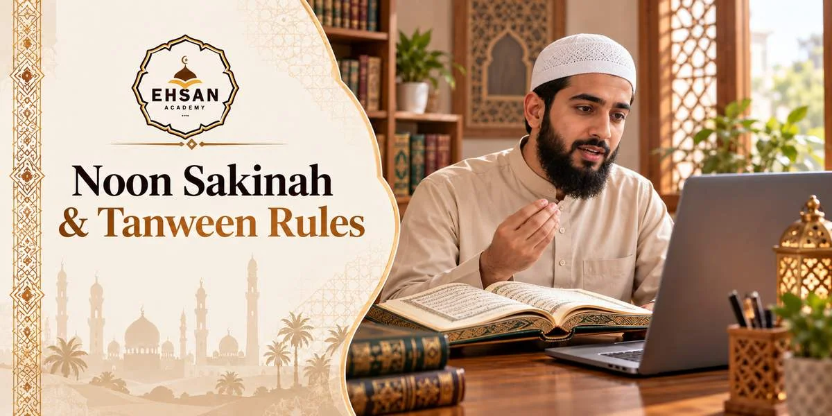 Noon Sakinah and Tanween rules