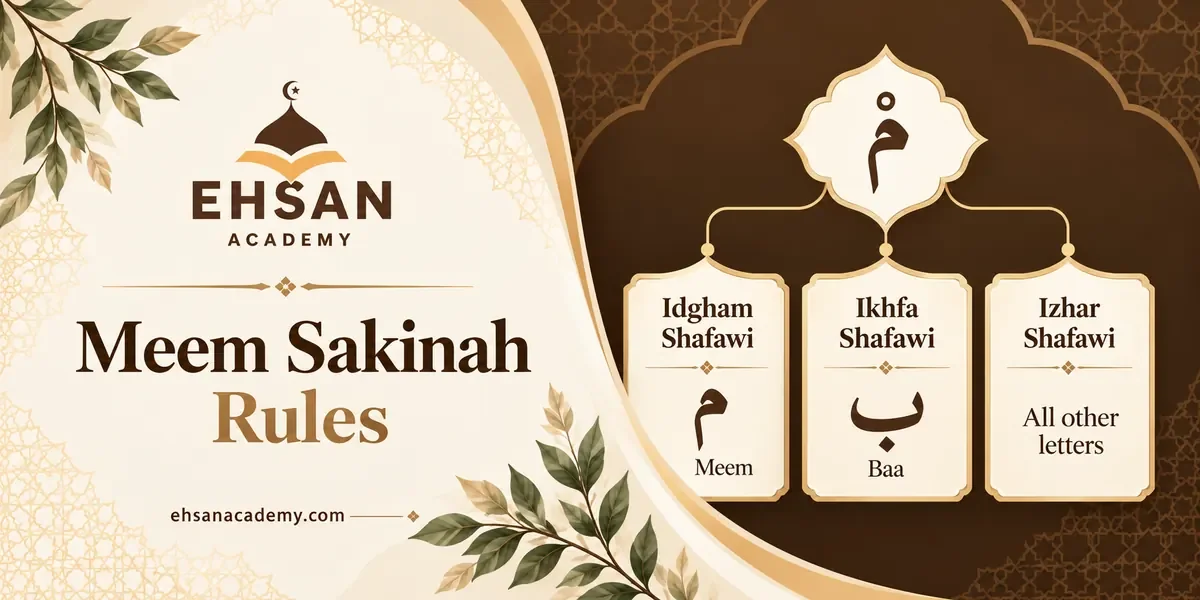 Meem Sakinah rules