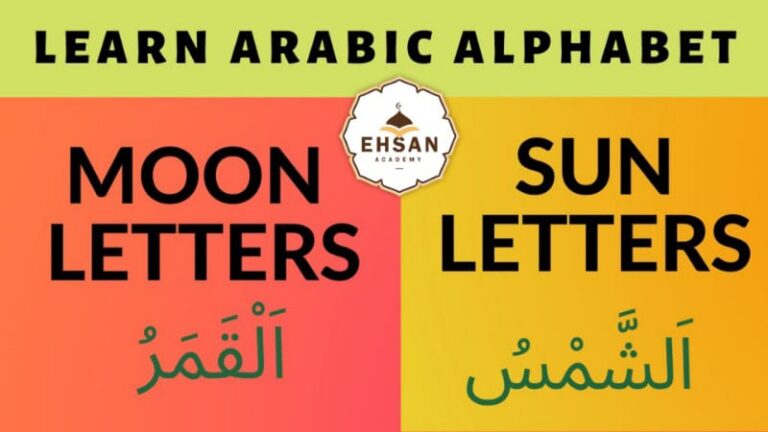 Best Way to Learn Sun and Moon letters in Arabic